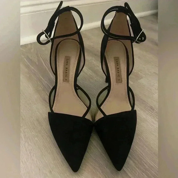 ZARA Black Pumps Basic Style 8.5 - Picture 5 of 8